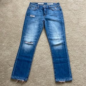 Pilcro by Anthropologie Slim Boyfriend Jeans